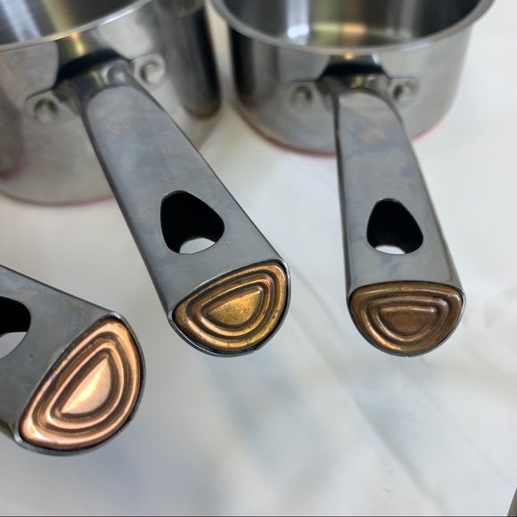 Farberware Copper Clad Bottom Sauce Pots With Lids - Picture 9 of 10